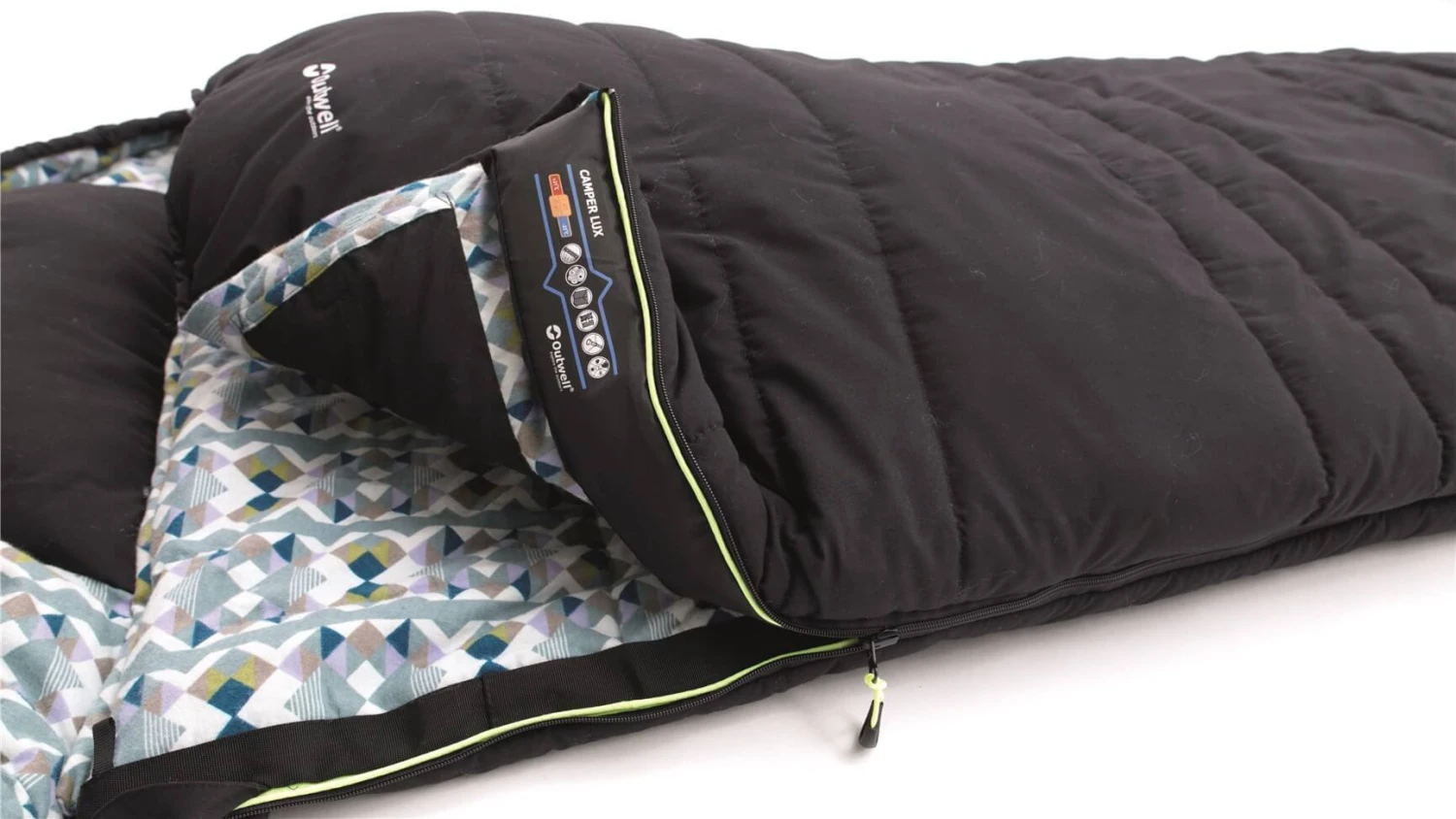 Outwell Camper Lux Double Sleeping Bag 5 Outwell Camper Lux Double Sleeping Bag - Image 3