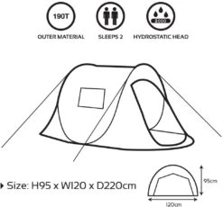 Milestone 2 Person Festival Pop Up Tent 8 Milestone 2 Person Festival Pop Up Tent -Kampo Shop 61eUZw IM4L. AC SL1181