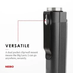 Nebo Big Larry™ 2 -Kampo Shop 6737 GRAY PocketClip 01 1800x1800 97f94276 d04a 4d74 89b6 cd673f132b5e