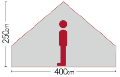 Quest Signature 4m Classic Bell Tent -Kampo Shop BELL4 6