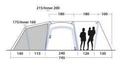 Outwell Airville 6SA Air Tent 2022 -Kampo Shop GetImage 18