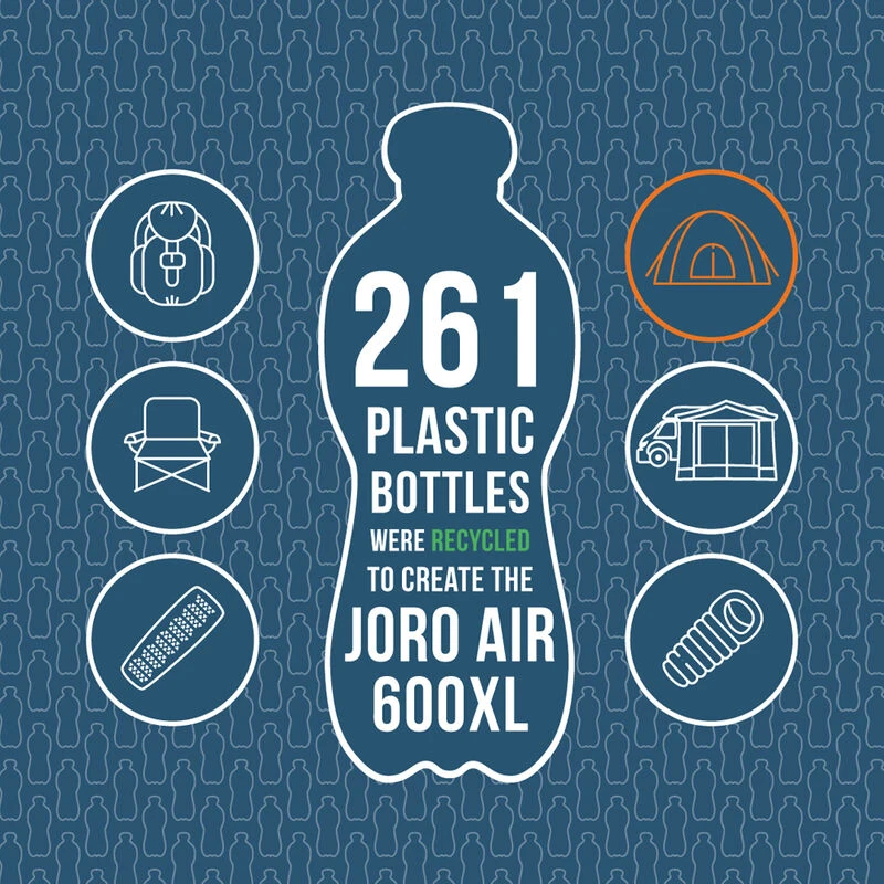 Vango Joro Air 600XL Sentinel Eco Dura Tent 16 Vango Joro Air 600XL Sentinel Eco Dura Tent - Image 14