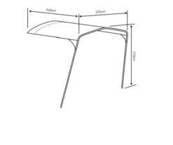 Kampo Shop -Kampo Shop airedale 5s sun canopy drawing 2 1