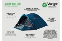 Vango Alpha 400 CLR Tent -Kampo Shop alpha 400 clr 2