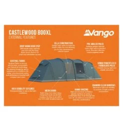 Vango Castlewood 800XL Tent Package -Kampo Shop castlewood 800xl package 2