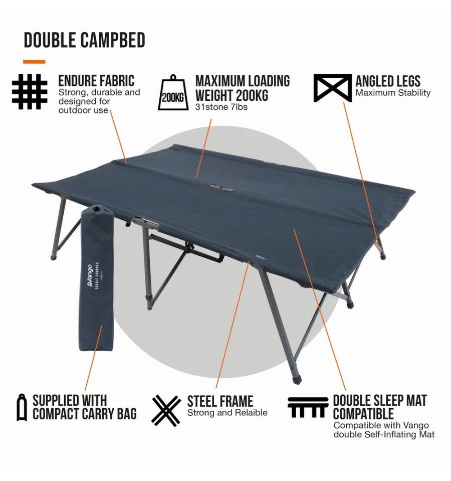 Vango Double Campbed 4 Vango Double Campbed - Image 2