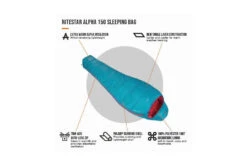 Vango Nitestar Alpha 150 Sleeping Bag - Lagoon 19 Vango Nitestar Alpha 150 Sleeping Bag - Lagoon -Kampo Shop nitestar alpha 150 10