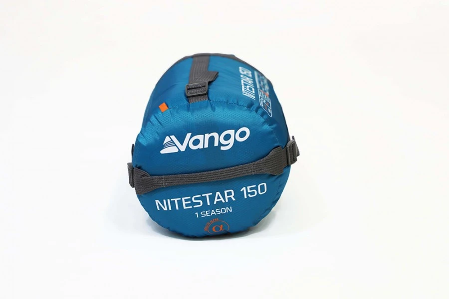 Vango Nitestar Alpha 150 Sleeping Bag - Lagoon 7 Vango Nitestar Alpha 150 Sleeping Bag - Lagoon - Image 5
