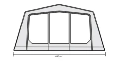 Outdoor Revolution O-zone Safari Front Porch Extension -Kampo Shop safari extension floorplans 3