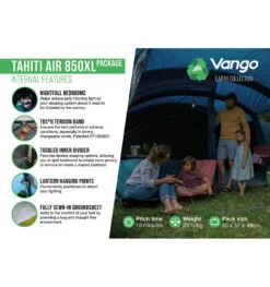 Vango Tahiiti 850XL Airbeam Tent 2023 -Kampo Shop tahiti air 850xl 3